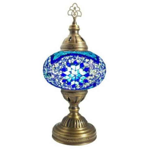 Lámparas de mesa de mosaico de vidrio turco Vidrio grande MC10