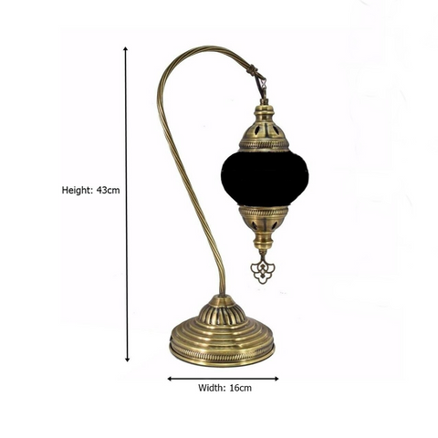 Lámpara de mesa turca marroquí SOLO SOPORTE ✔ CERTIFICADO CE 