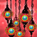 7 Kugel Kronleuchter im marokkanischen türkischen Stil MC7 
