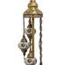 Stehlampe im marokkanischen türkischen Stil mit 5 Kugeln GLA13G5