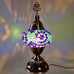Turkish Glass Mosaic Table Lamps Large Glass B4
