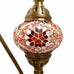 Mosaico turco Lámpara marroquí Luz Estilo Tiffany Mesa de escritorio de vidrio CE probado