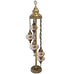 5 Ball Moroccan Turkish Style Floor Lamp Large Glass OR1