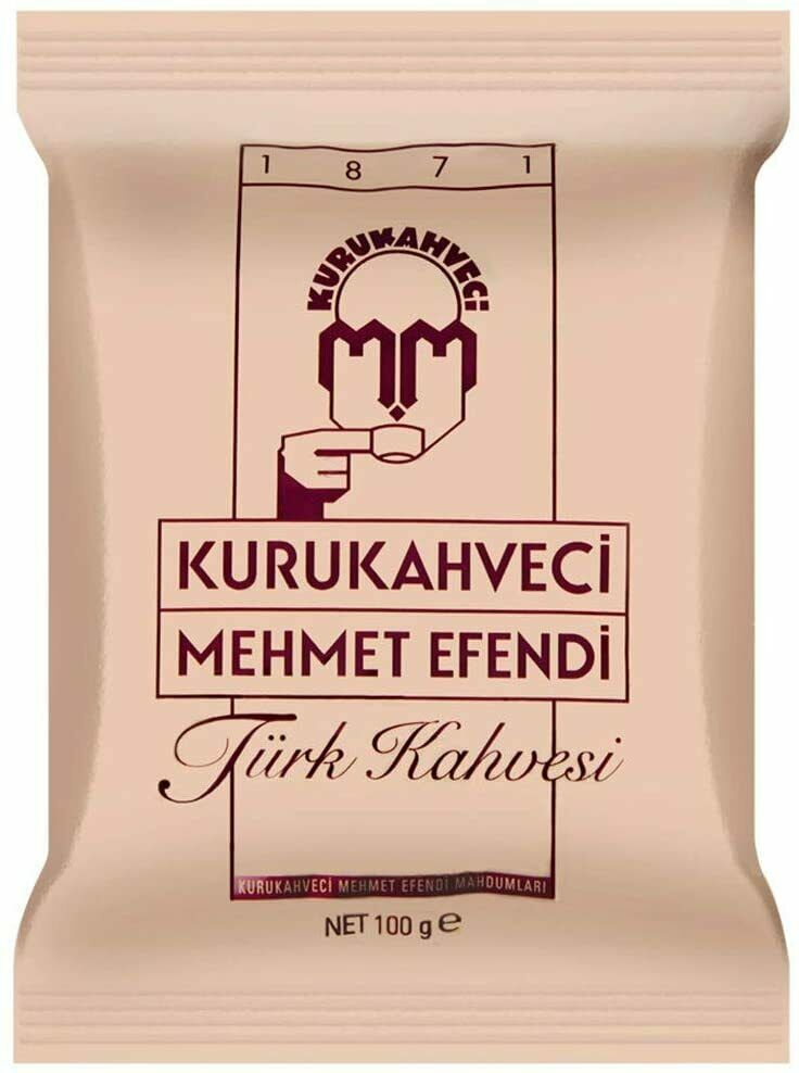 Türkischer Kaffee gemahlen geröstete Qualitätsbohnen Kurukahveci Mehmet Efendi 100g