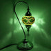 Moroccan Turkish Silver Chrome Table Lamp - GR5