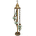 5 Ball Moroccan Turkish Style Floor Lamp Large Glass GR1