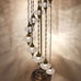 11 Ball Moroccan Turkish Style Floor Lamp with Larger Glass GLA17OTO