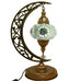 Marokkanische Tischlampe im türkischen Mondstil