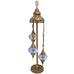 3 Ball Marokkanische Stehlampe im Türkischen Stil Großes Glas B4