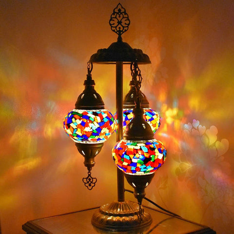 Lámpara de mesa de 3 bolas