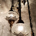 7IN1 Stehlampe im türkisch-marokkanischen Stil Großes osmanisches Glas GLA17OTO