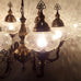 Ottoman Crackle Glass Lamps