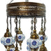 Candelabro de estilo turco marroquí de 8 bolas B4