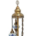 Stehlampe im marokkanischen türkischen Stil mit 5 Kugeln B4