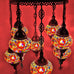 8 Ball Turkish Moroccan Style Chandelier OR1